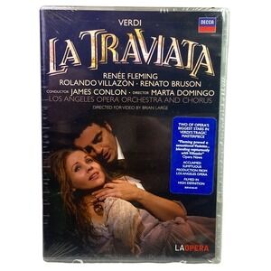 Verdi La Traviata Opera DVD Renée Fleming‎ Rolando Villazón Decca LA Opera